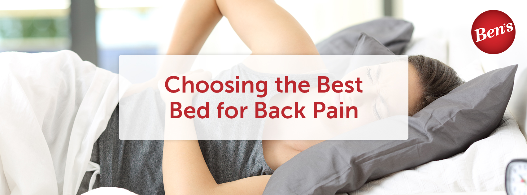 Choosing the Best Bed for Back Pain
