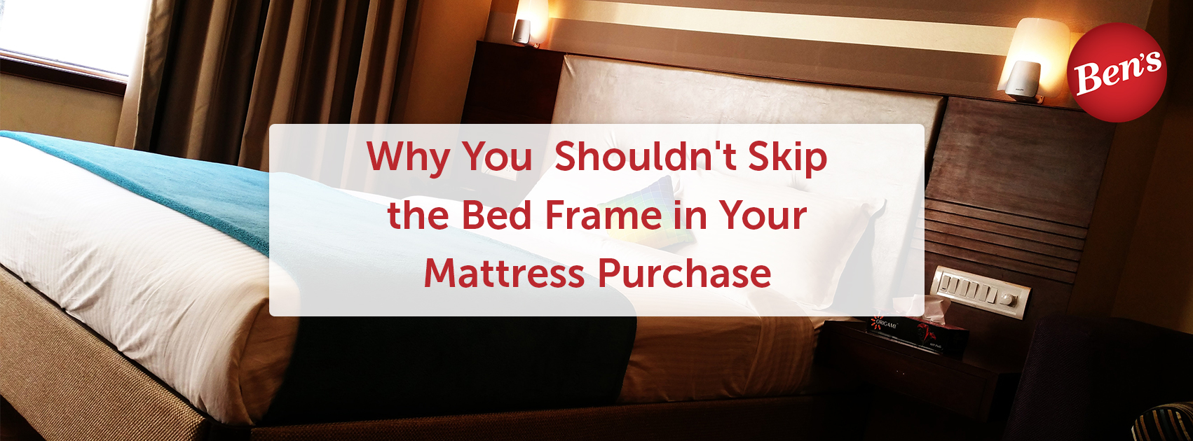 Why You Shouldn't Skip the Bed Frame in Your Mattress Purchase