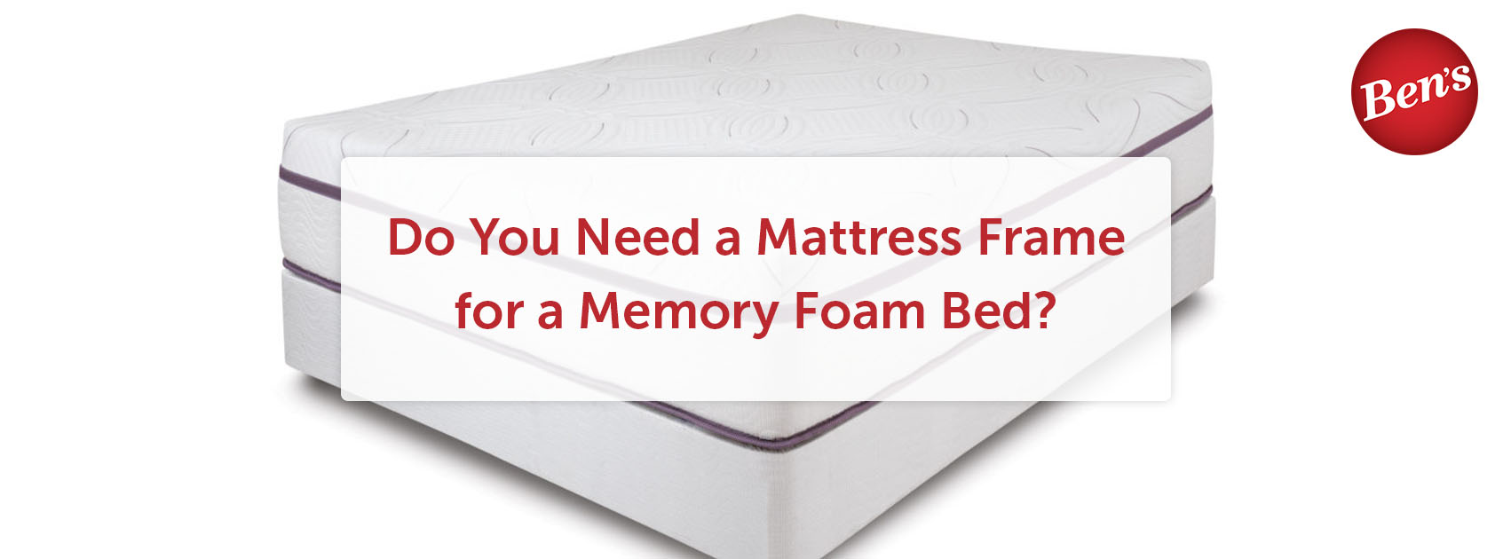 High-quality memory foam bed with a white background.